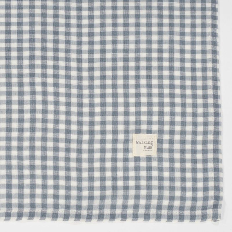 Lange Praliné Vichy Matcha (120x120 cm) Walking Mum Produit 6